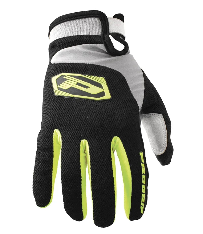 PROGRIP Mx Gloves 4009-343 Child Fluo Yellow/Black/Grey