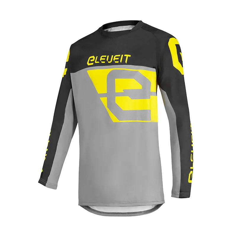 ELEVEIT Maglia X LEGEND 23 JERSEY Off-Road Grey/Yellow/Black