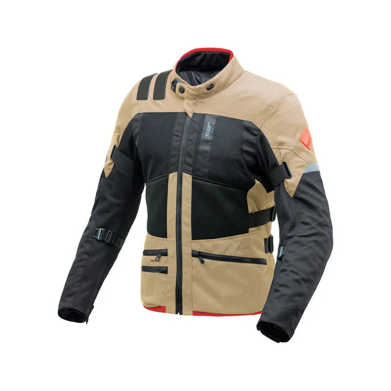 T.UR TRANSFER HYDROSCUD® Jacket Black/Sand