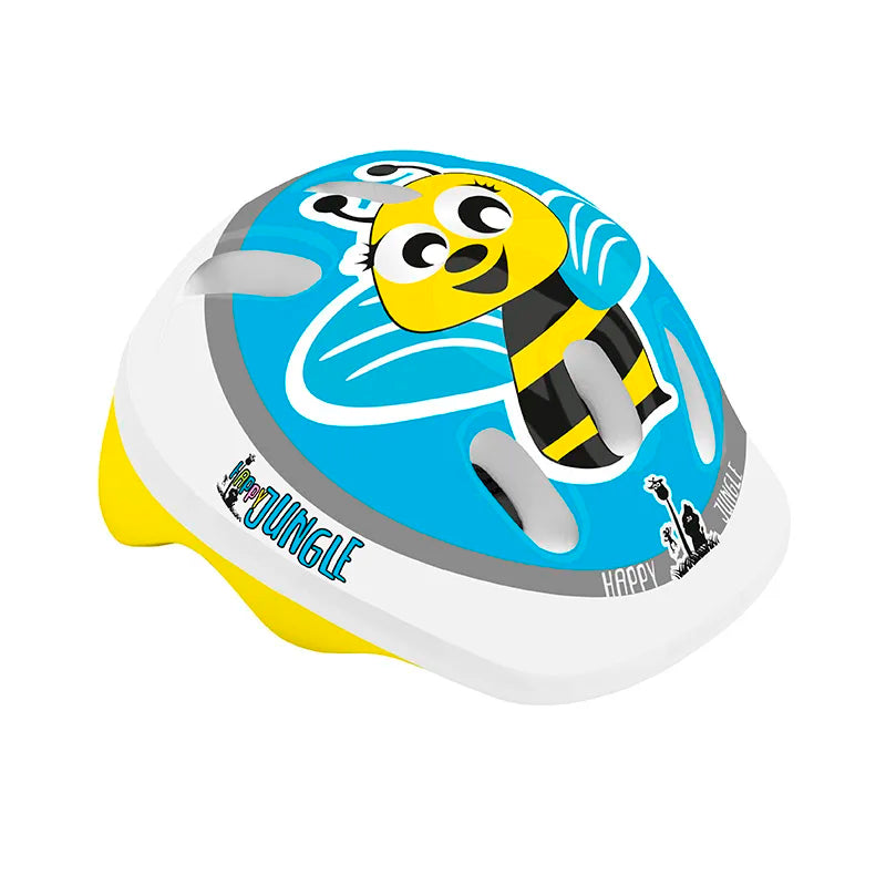 MVTEK Casco Junior Happy Jungle - Taglia XS (44/48cm)