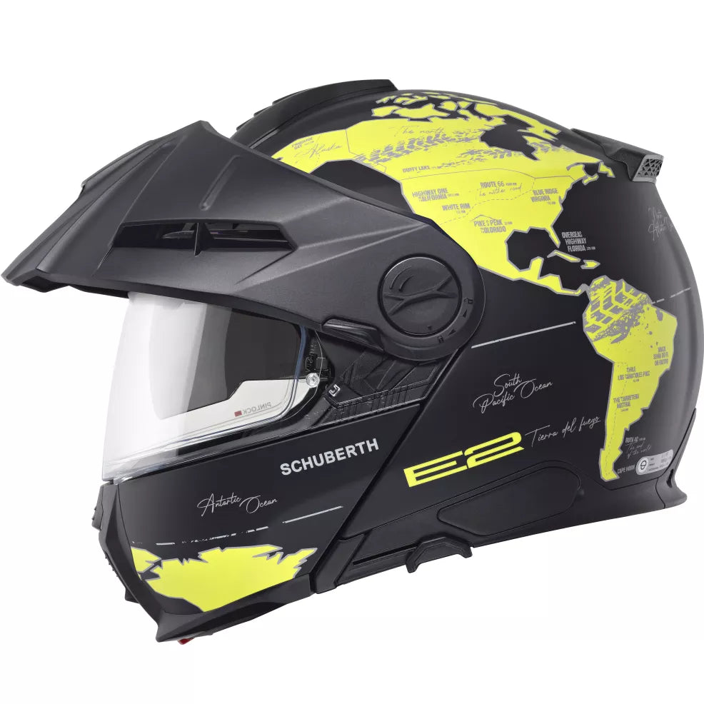 CASCO SCHUBERTH E2 2025 ATLAS GIALLO