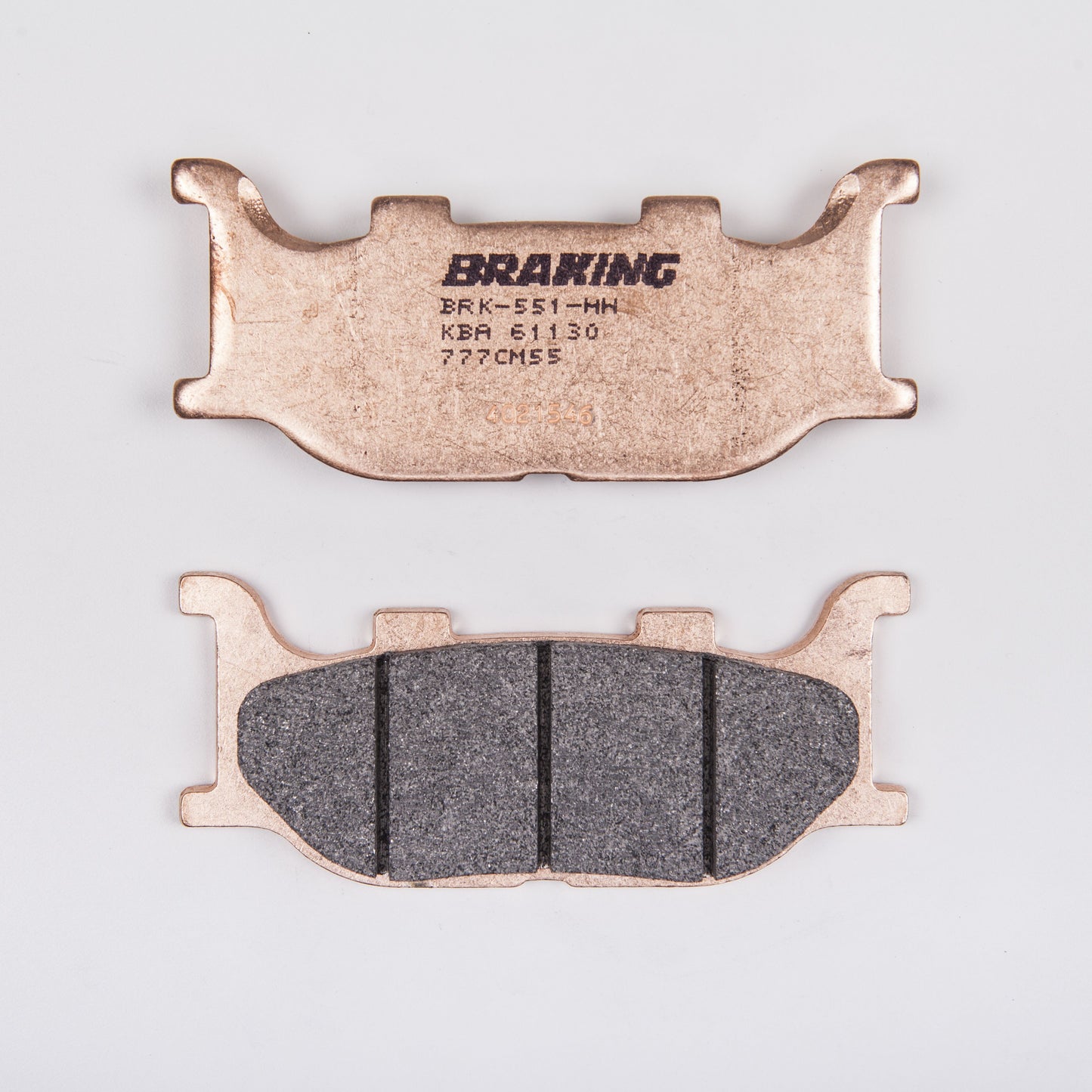 BRAKING PASTIGLIE SINTERIZZATE 777CM55