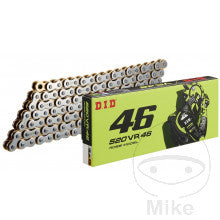 DID X-RING 525VR46/120 OPEN CHAIN WITH IMPACT RIVET