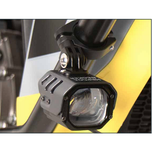 HEPCO & BECKER NOVA LED - FARETTI AGGIUNTIVI A LED - FISSAGGIO SU PARASERBATOIO O PARAMOTORE