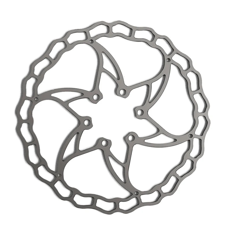 ASHIMA Disco Freno AI-2-SUPERLIGHT 180mm x 104gr Argento - Attacco 6 Fori