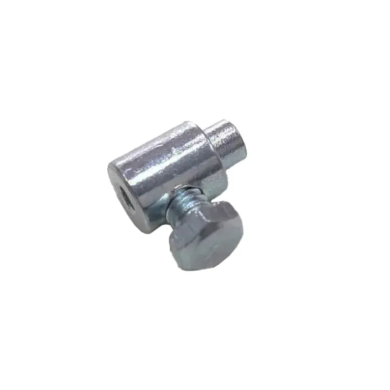 BCR Morsetto Cavo Frizione Lunghezza 12mm, Ø 8mm per Cavo 2,5mm +M4