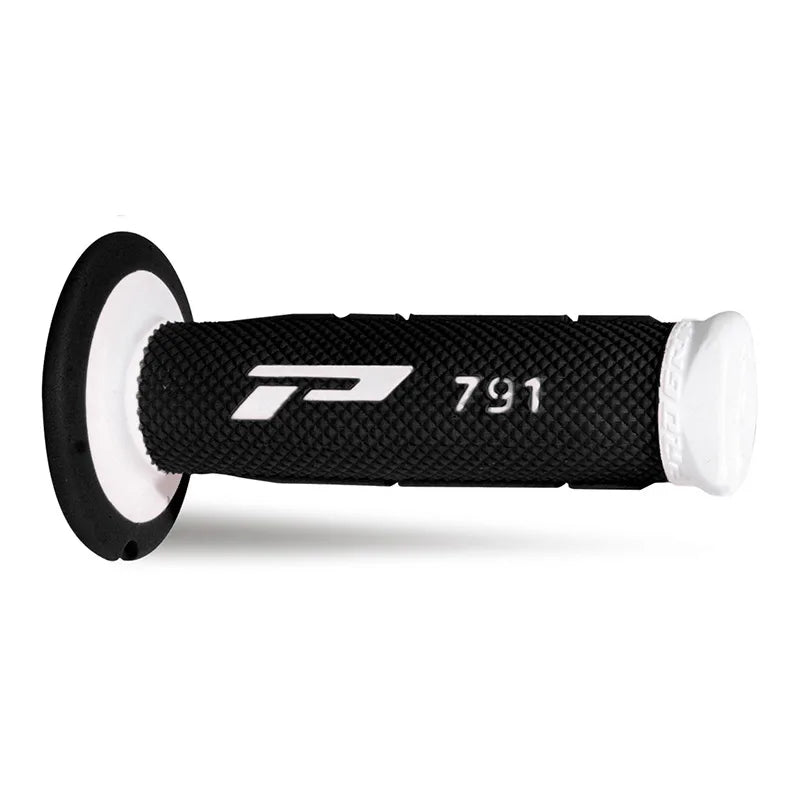 PROGRIP Mx Grips 791-137 - Double Density - White/Black Without Hole