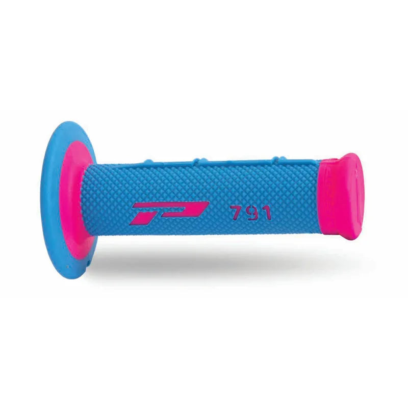 PROGRIP Mx Grips 791-389 - Double Density - Fuchsia/Blue Without Hole