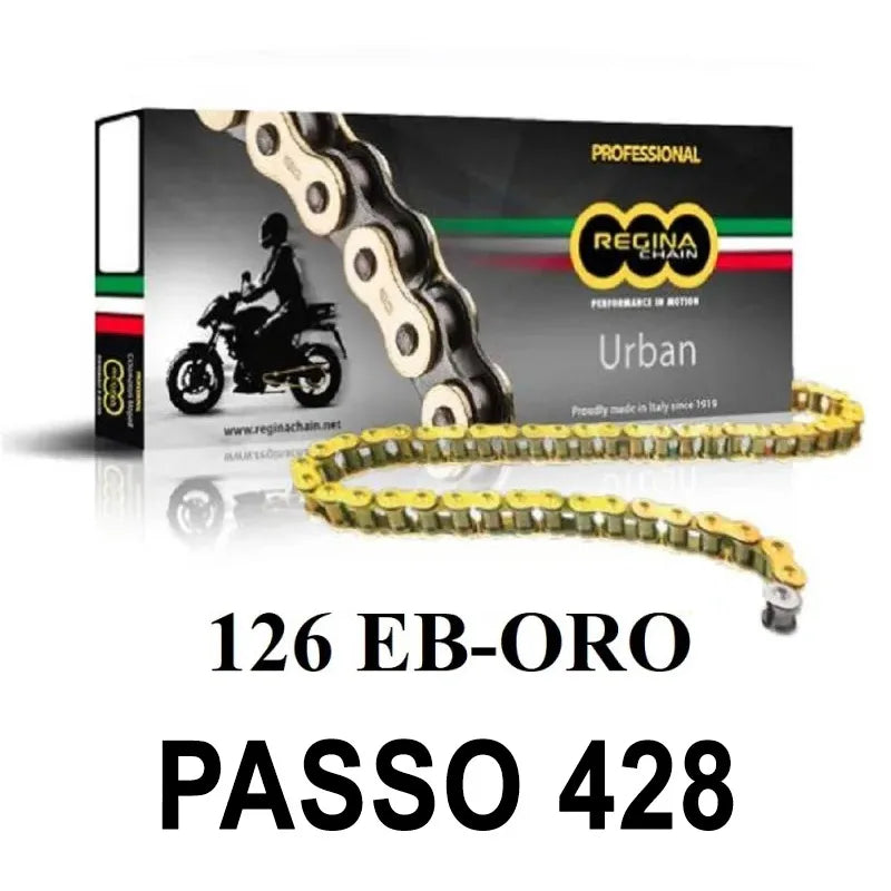 REGINA Catena 126EB-ORO 140 maglie passo 428 - Oro