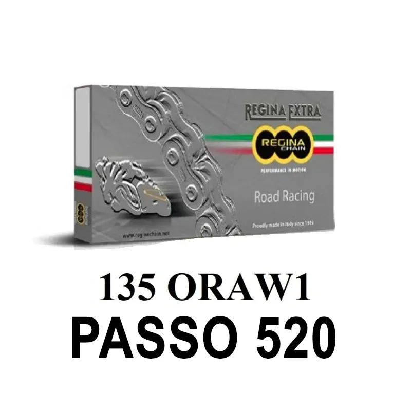 REGINA Chain 135ORAW1 120 links pitch 520 - Black