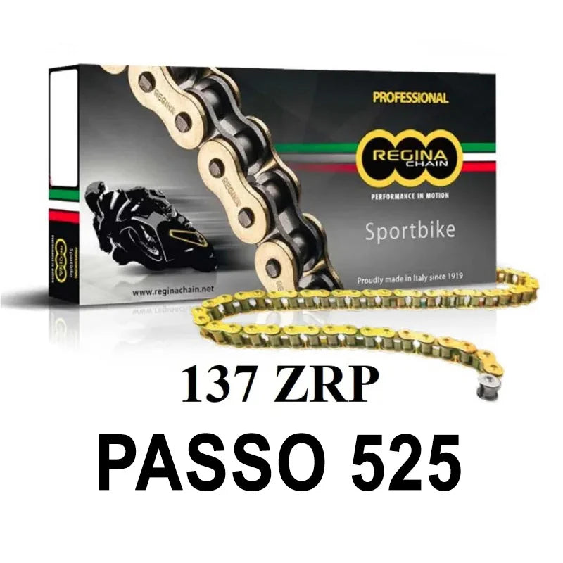 REGINA Catena 137ZRP 128 maglie passo 525 - Oro