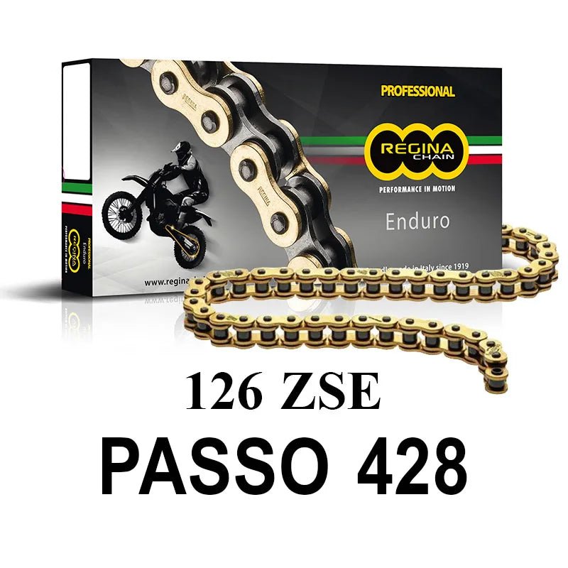 REGINA Catena 126ZSE 134 maglie passo 428 - Oro