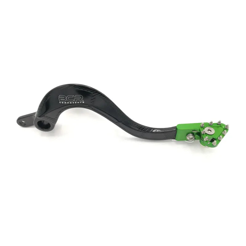 BCR Brake Pedal KAWASAKI KX 250 F 13-16 - Black/Green