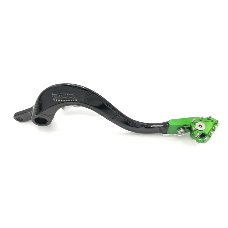 BCR Brake Pedal KAWASAKI KX 450 F 13-16 - Black/Green
