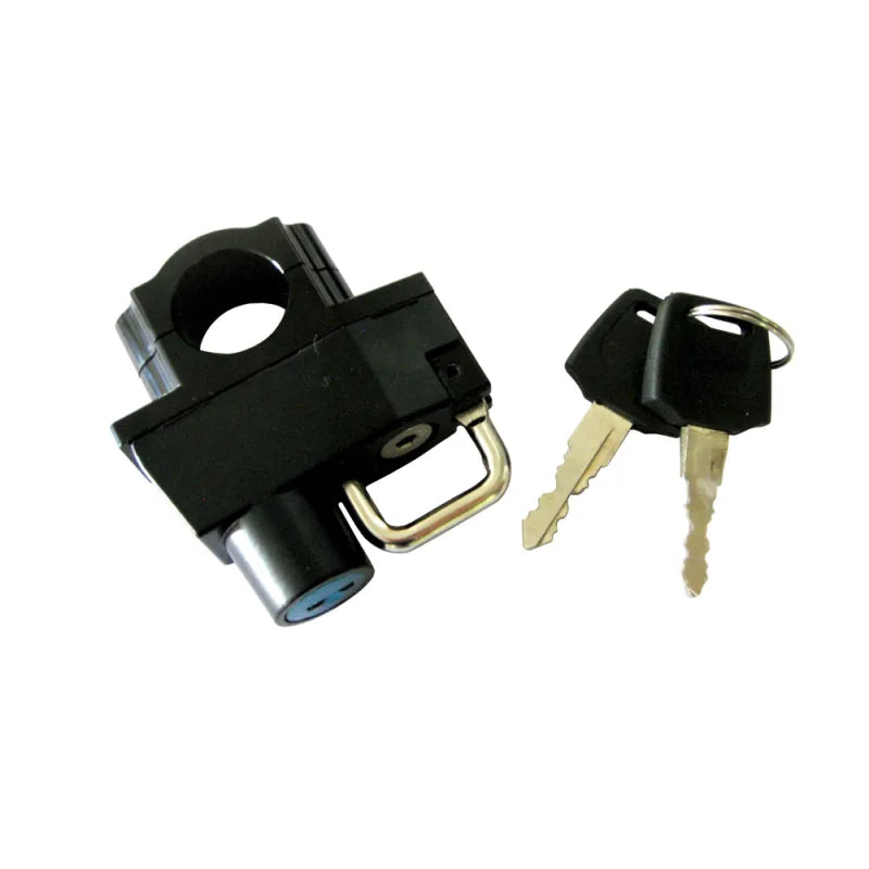 BCR Lucchetto Bloccacasco Universale con Attacco al Telaio/Manubrio