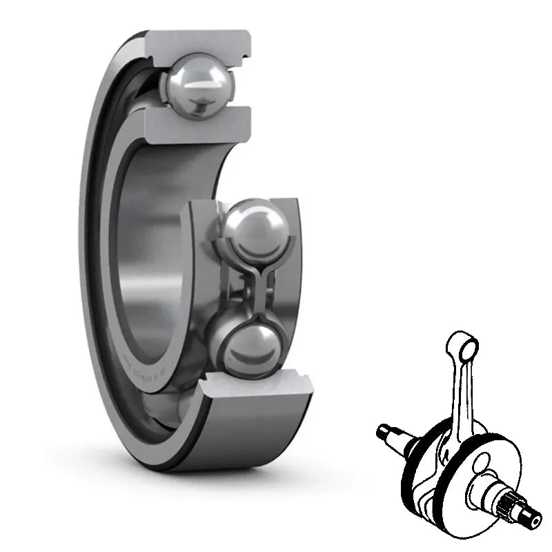 SKF Cuscinetto 6204/C5 - 20x47x14