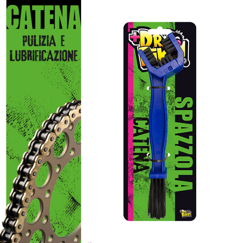 Olio Per Catena Motosega Spazzola Moto Multiuso Spazzola Pulizia Catena Moto - Strumento Multiuso Per Manutenzione Catene Spazzola Per Catena Bici Petrolio Bianco