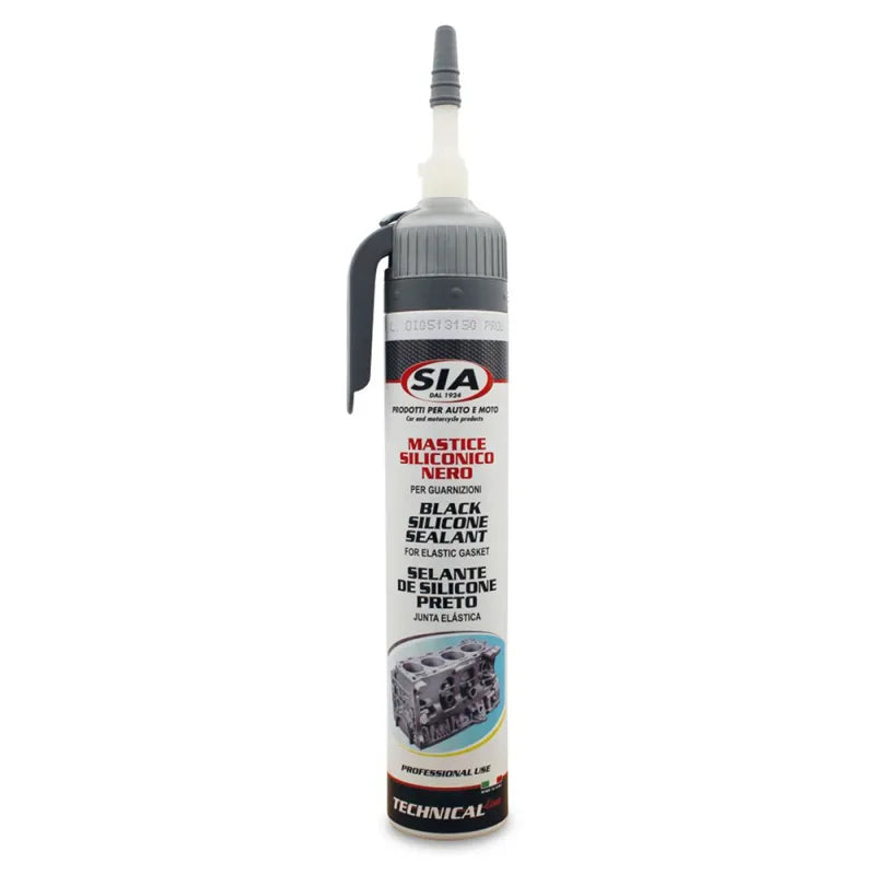 SIA Mastice Guarnizioni - Nero (Cartuccia da 200ml)