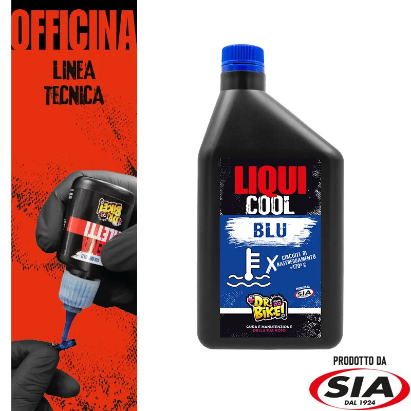 DR.BIKE OFFICINA - Liquido Radiatori - Blu Puro - 1L