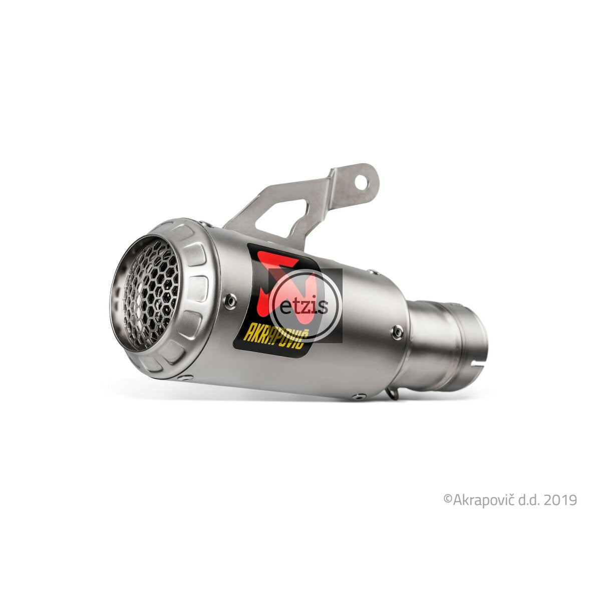 AKRAPOVIC BMW S 1000 R 2021-24/RR 2019-24 Slip-On Line (Titanio)