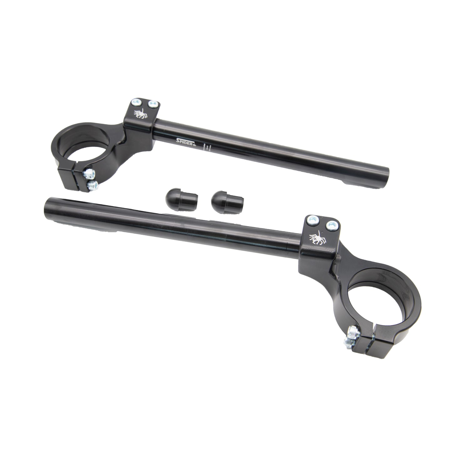 SPIDER RACING SEMIMANUBRI OFF-SET 25 Diametro 51mm Altezza +25mm APRILIA RS660 - RSV4- RSV4 APRC