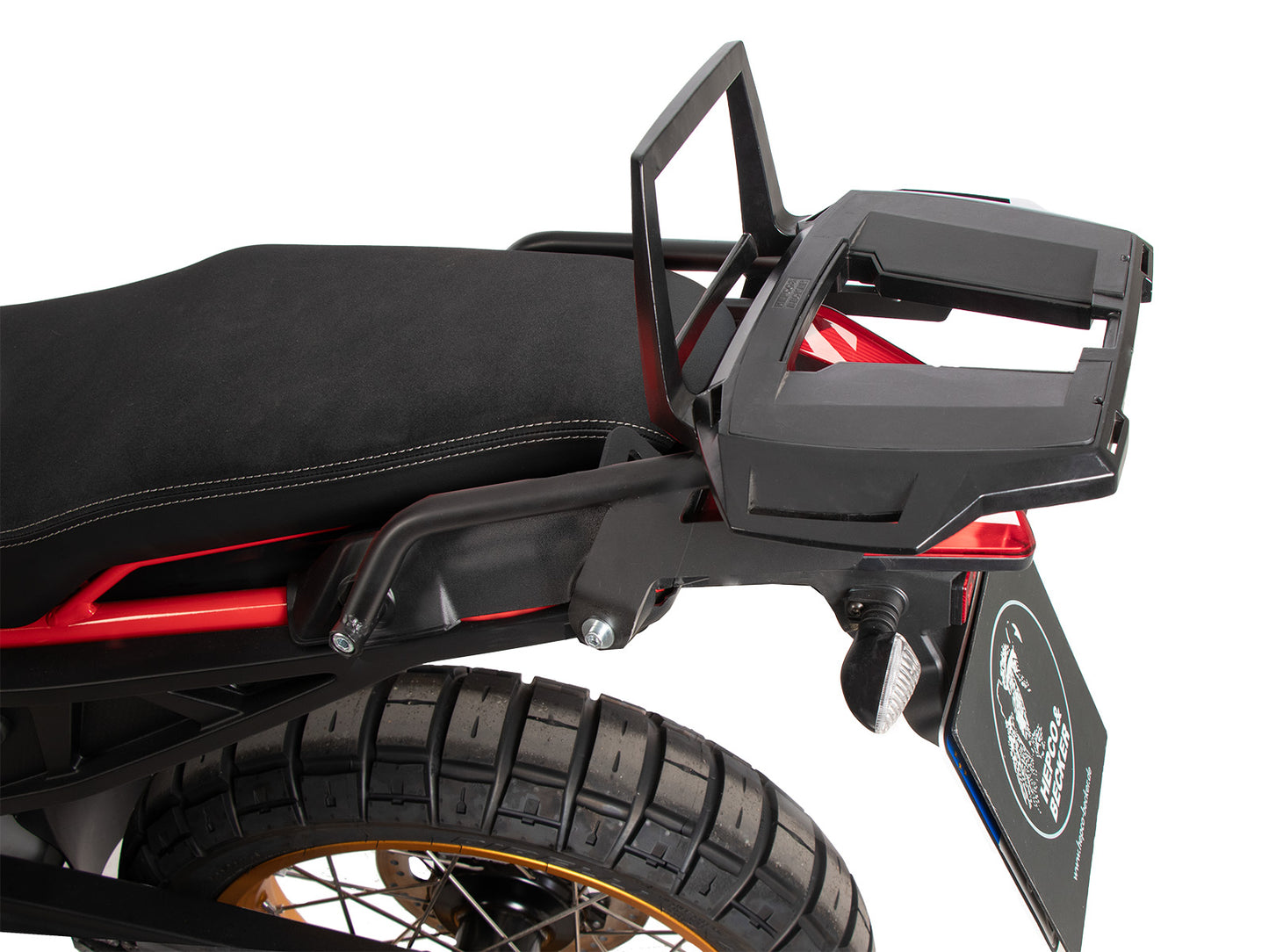 HEPCO & BECKER PORTA BAULETTO ALURACK NERO PER APRILIA TUAREG 660 RALLY (2025-)