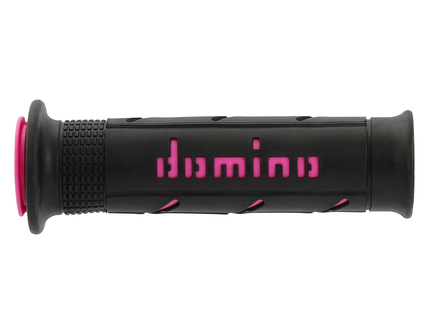 DOMINO COPPIA MANOPOLE NERO/FUCSIA ROAD-RACING