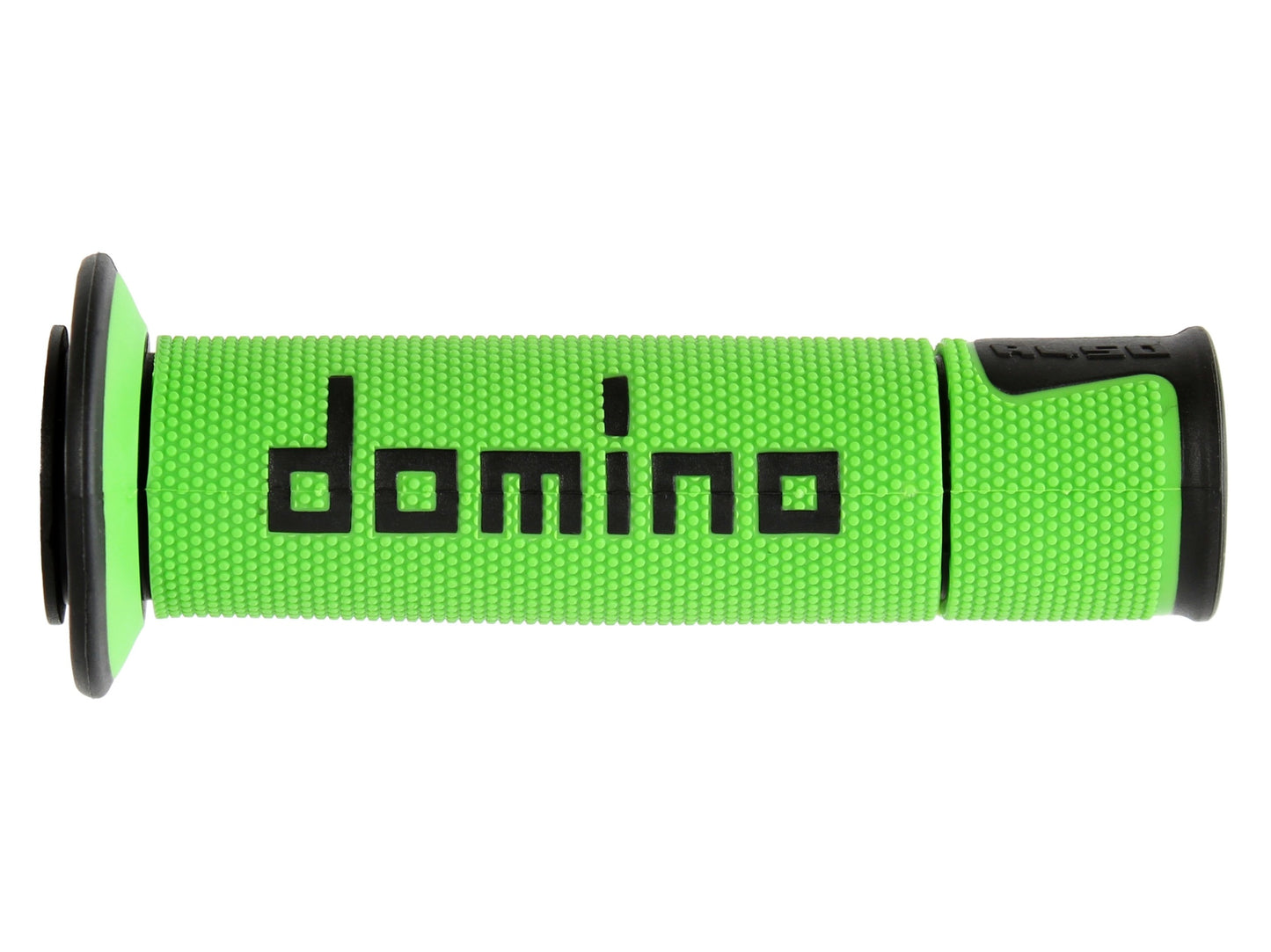 DOMINO PAIR OF GREEN/BLACK ROAD-RACING GRIPS