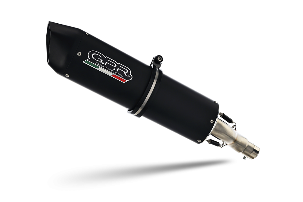 SCARICO GPR YAMAHA FZ1 2006>2014 Furore Nero, Scarico omologato, silenziatore con db killer estraibile e raccordo specifico