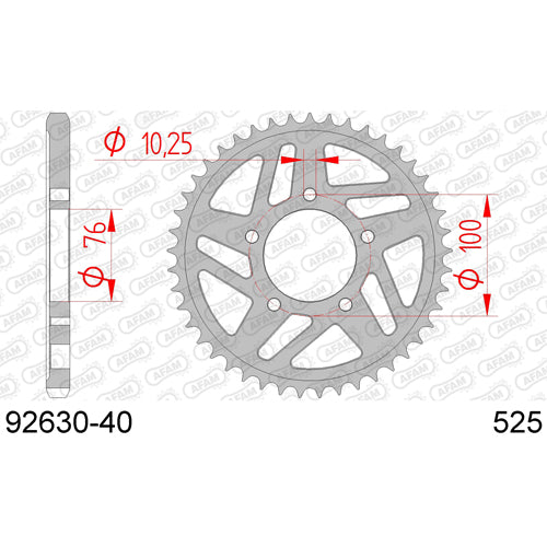 AFAM - CORONA ACCIAIO BENELLI TRK 502