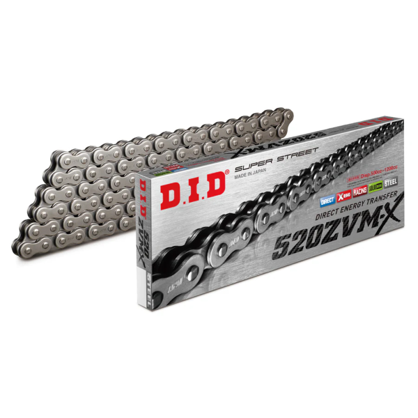 DID X-RING 520ZVMX/108 CATENA APERTA CON RIVETTO A BATTUTA