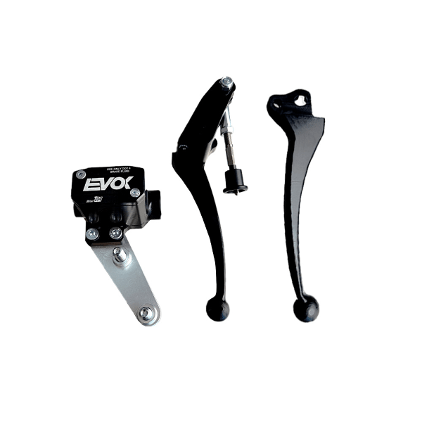 POMPA FRENO IDRAULICA EVOK IRON BRAKE P11 PER VESPA PX - NERO - Race Moto Shop