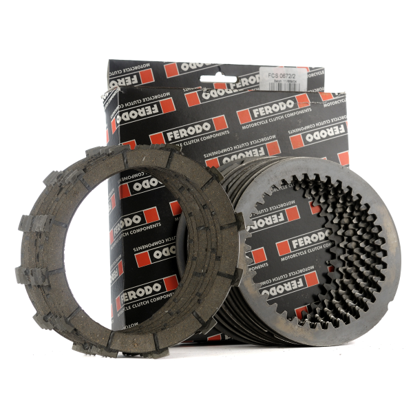 COMPLETE SET OF RACING CLUTCH DISCS FERODO FCS1232/3S