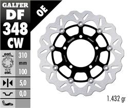 GALFER DISCO FRENO WAVE FLOTTANTE SUZUKI GSXE 1000 (05)