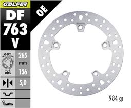 GALFER DISCO FISSO 265X5MM BMW K1200R (05) (POSTERIORE)
