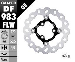 GALFER DISCO FRENO WAVE FLOTTANTE PIT BIKE 220X4MM