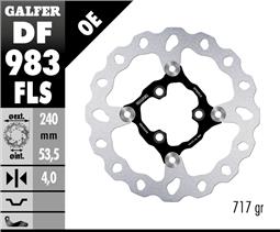 GALFER DISCO FRENO WAVE PIT BIKE 240X4MM