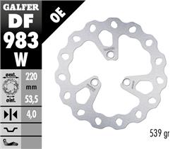 GALFER DISCO FRENO WAVE FISSO PIT BIKE 240X4MM