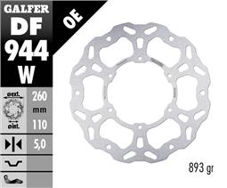 GALFER WAVE FIXED REAR 260X5MM KTM 790/890 ADVENTURE