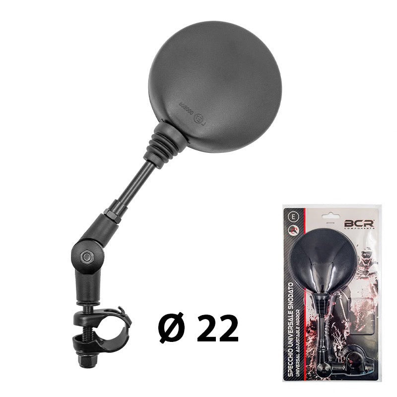 BCR Specchio Destro/Sinistro Tondo con Fascetta