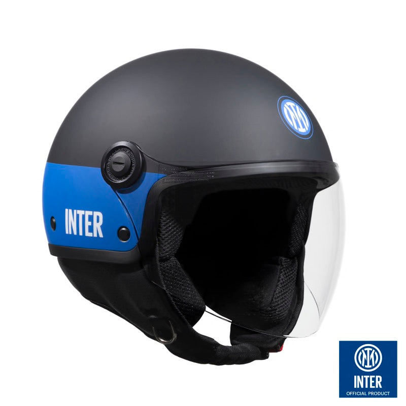 TUCANO URBANO Casco EL'JETTIN INTER Nerazzurro Matt Black C1000INT