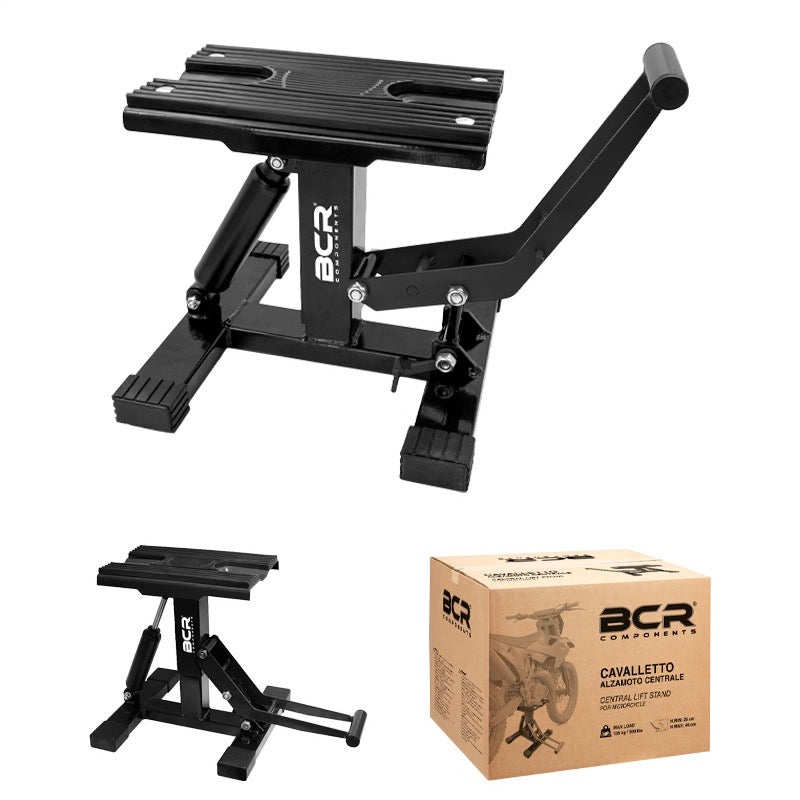 BCR Cavalletto Alzamoto Centrale. Min 25cm/max 46cm. Carico Max 135 kg