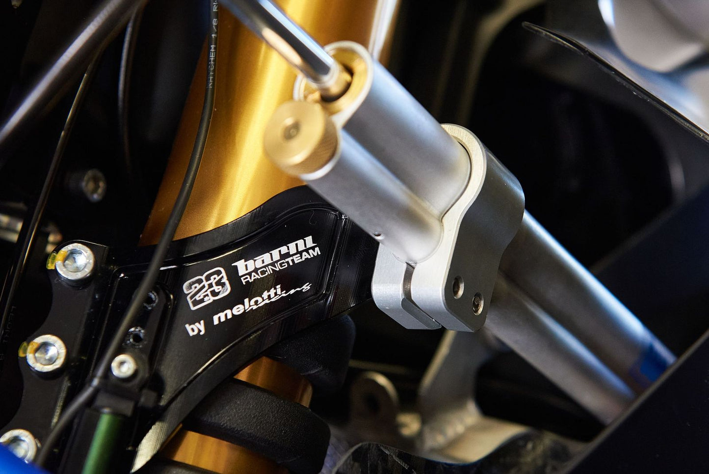 MELOTTI RACING KIT MONTAGGIO AMMORTIZZATORE DI STERZO LATERALE DUCATI PANIGALE V4
