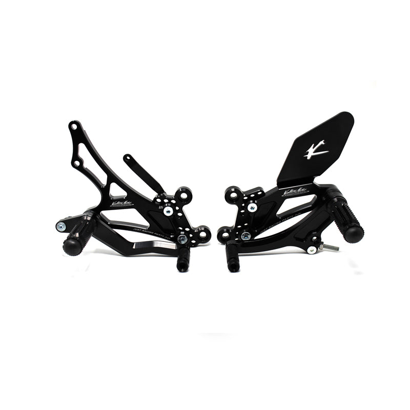 VALTERMOTO Pedane di tipo 1.5 HONDA: CBR600R/RR 03-04 CAMBIO ROVESCIATO