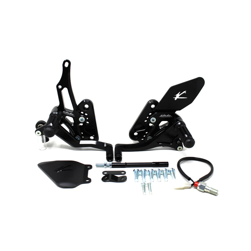 VALTERMOTO 1.5 type footrests SUZUKI: GSXS 750 17-22 / GSR 750 10-16