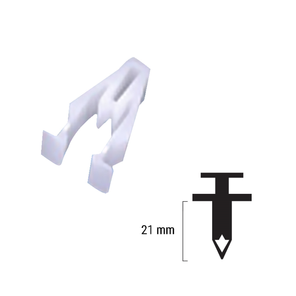 RIVETTO IN PLASTICA RMS HONDA 90654-MCA-000