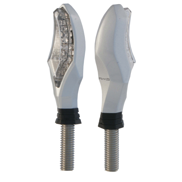 COPPIA FRECCE LED ARGENTO RMS