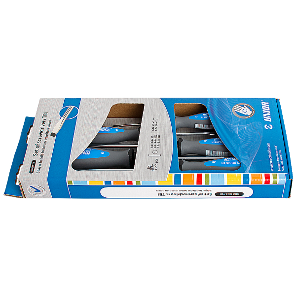 UNIOR SERIE DI GIRAVITI TBI CON PROFILO TX - 621CS7TBI