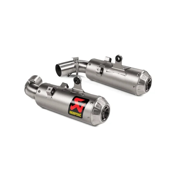 AKRAPOVIC Ducati Hypermotard 950 / 950 SP 2019-24 Slip-On Line (Titanio)