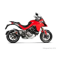 AKRAPOVIC Ducati Multistrada 1200/S 1260/S 2015-20 Slip-On Line (Titanium)